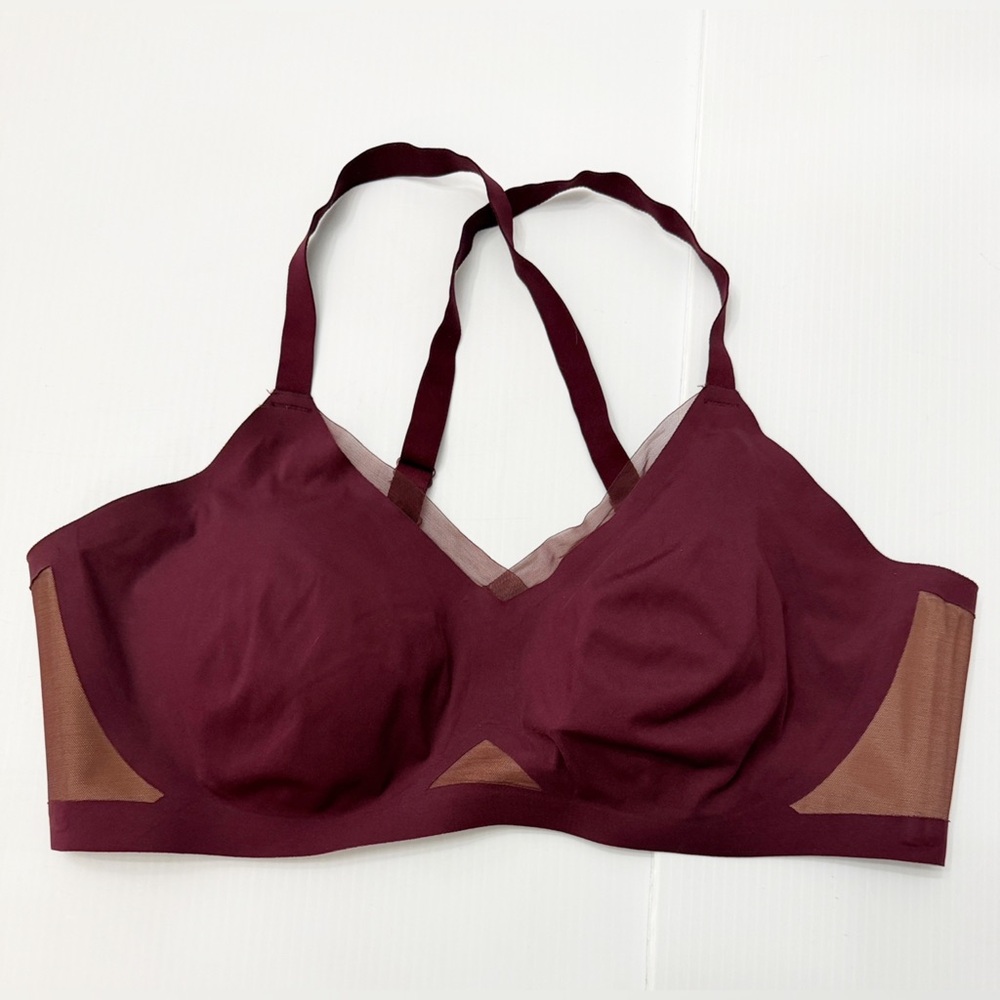 Honeylove Crossover Bra - Fig - 2X